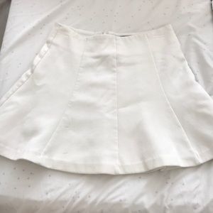 White skirt